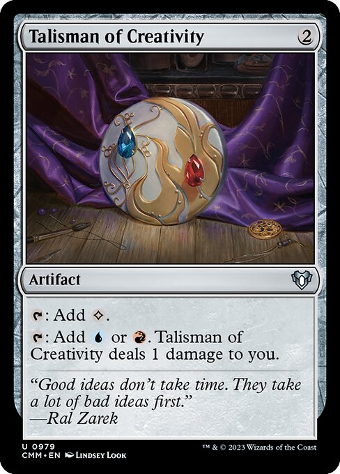 Talisman of Creativity from Commander Masters