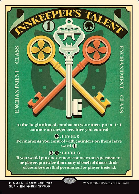 Innkeeper's Talent highlighted card art