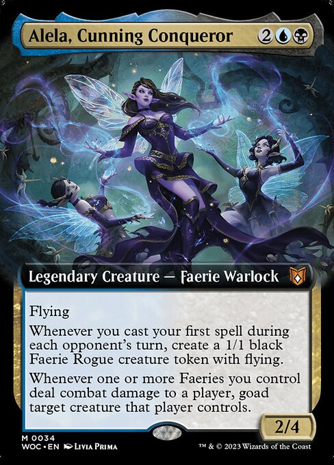 Alela, Cunning Conqueror from Wilds of Eldraine Commander
