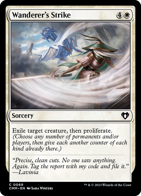 Wanderer's Strike from Commander Masters