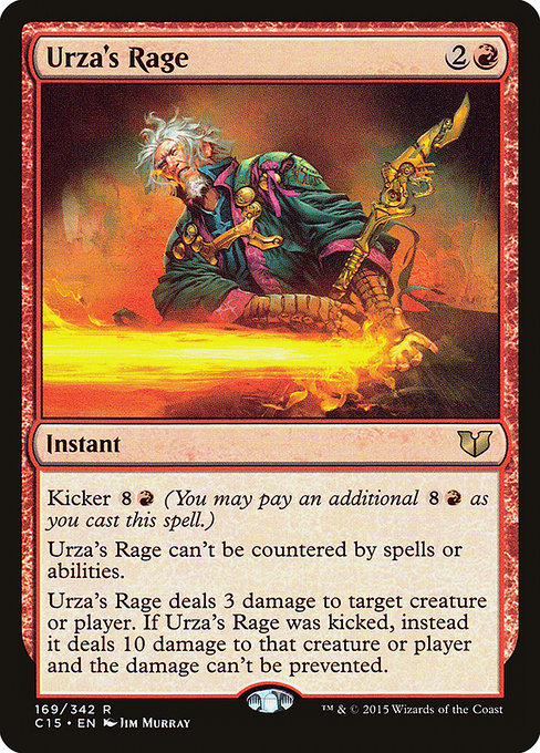 Urza's Rage from Commander 2015