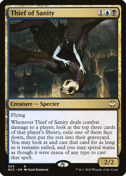 Thief of Sanity from New Capenna Commander