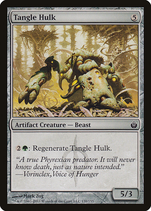 Tangle Hulk highlighted card art