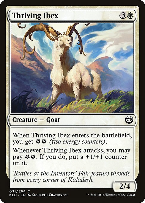 Thriving Ibex highlighted card art