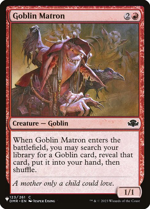 Goblin Matron from The List