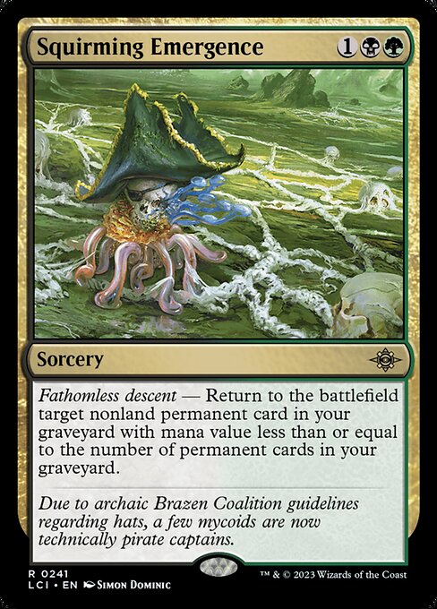 Squirming Emergence from The Lost Caverns of Ixalan