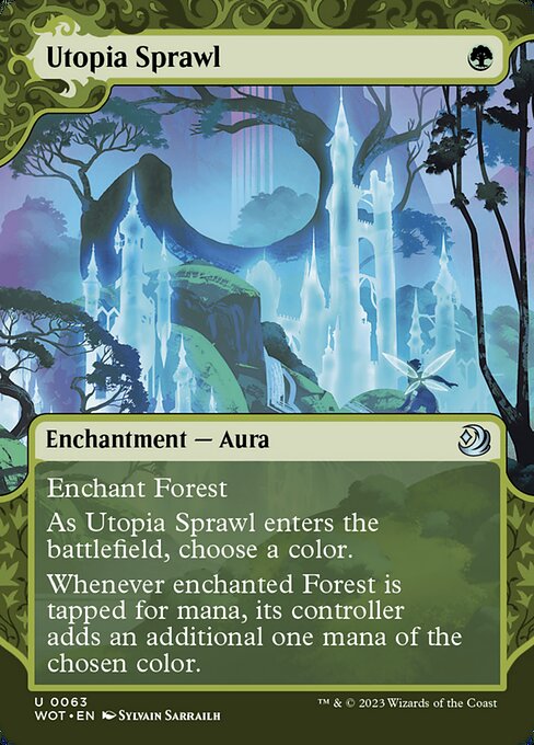 Utopia Sprawl from Wilds of Eldraine: Enchanting Tales