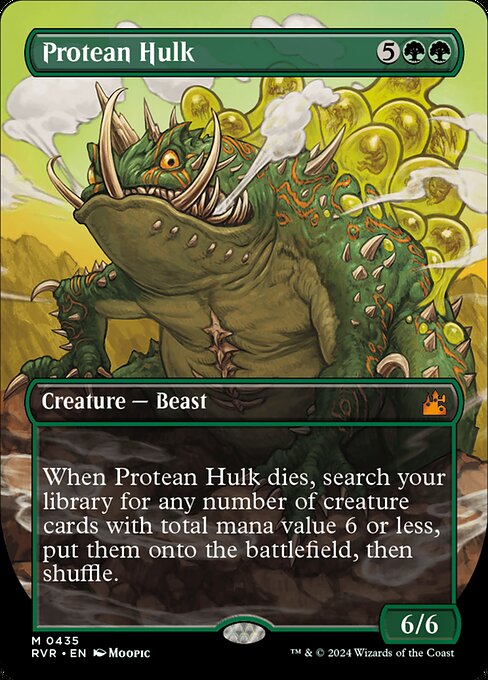 Protean Hulk from Ravnica Remastered