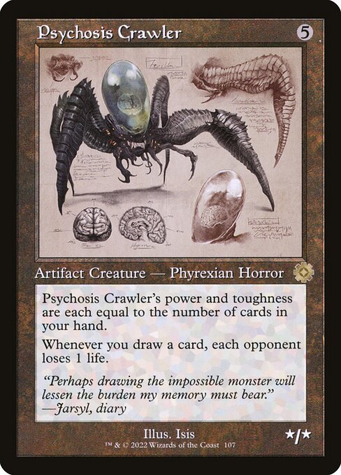 Psychosis Crawler from The Brothers' War Retro Artifacts
