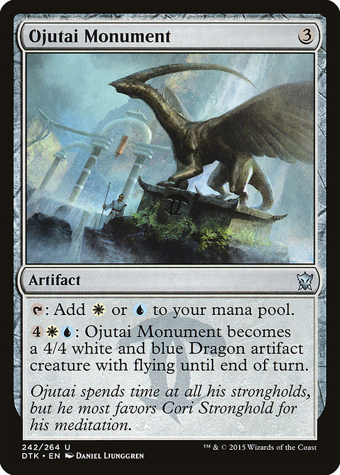 Ojutai Monument highlighted card art
