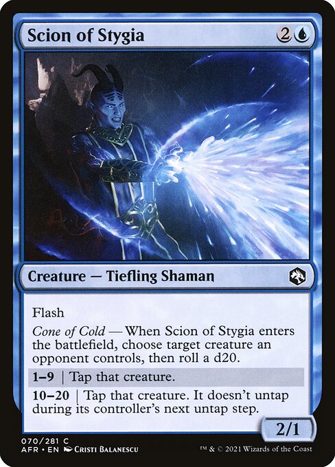 Scion of Stygia highlighted card art