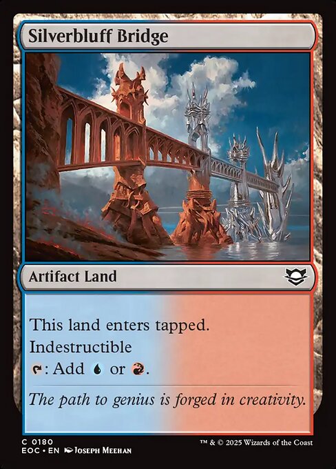 Silverbluff Bridge highlighted card art