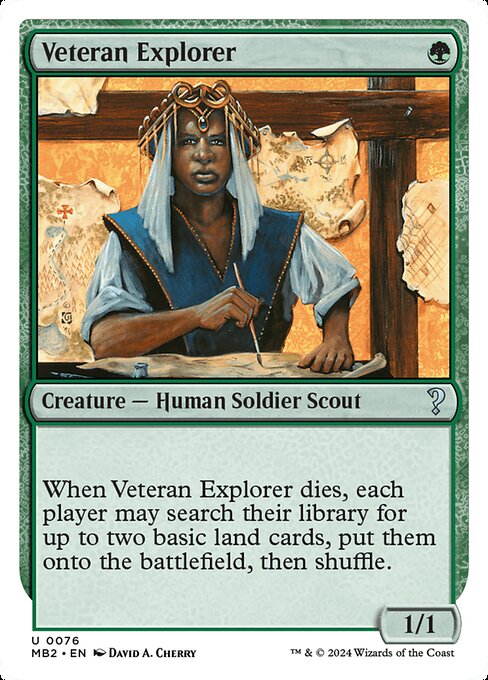 Veteran Explorer highlighted card art