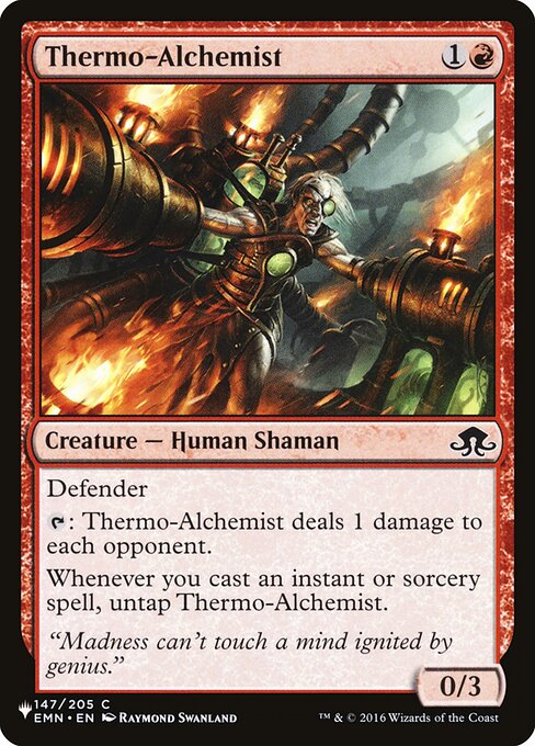 Thermo-Alchemist from The List