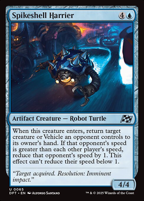 Spikeshell Harrier highlighted card art