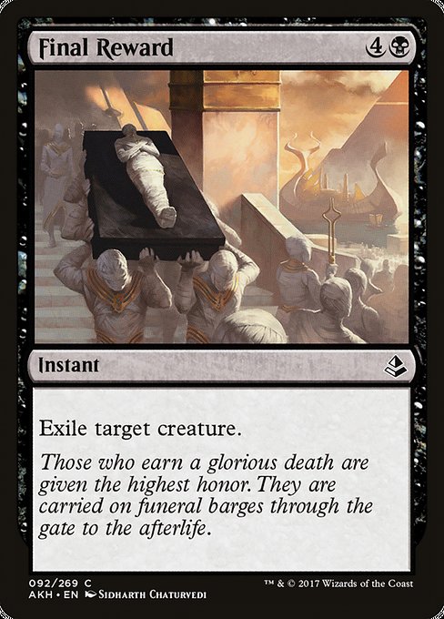 Final Reward from Amonkhet