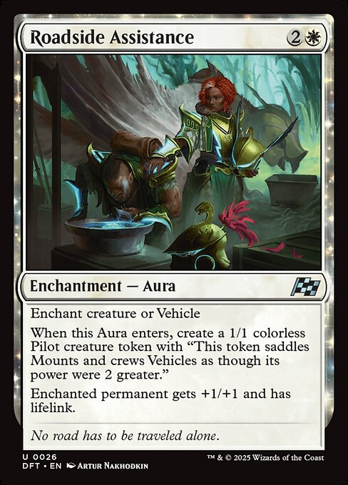 Roadside Assistance highlighted card art