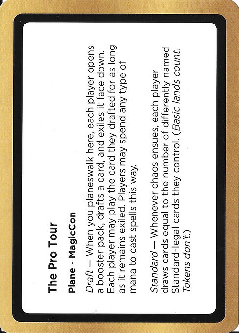 The Pro Tour highlighted card art