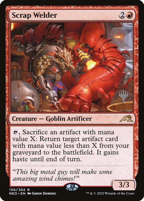Scrap Welder from Kamigawa: Neon Dynasty Promos