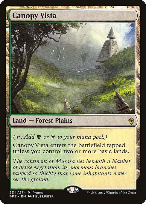 Canopy Vista from BFZ Standard Series