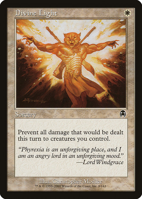 Divine Light highlighted card art