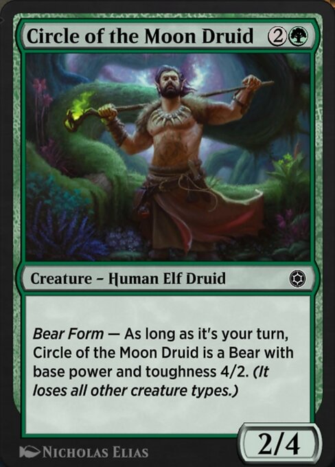 Circle of the Moon Druid highlighted card art