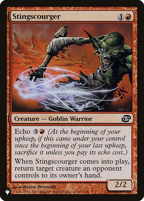 Stingscourger highlighted card art
