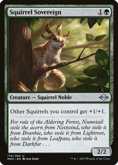 Squirrel Sovereign from Modern Horizons 2