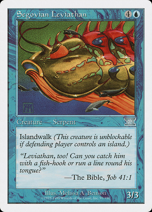 Segovian Leviathan highlighted card art