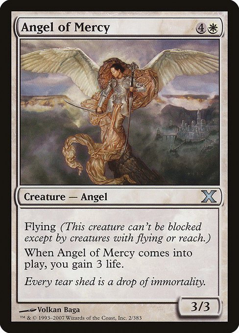 Angel of Mercy from Tenth Edition