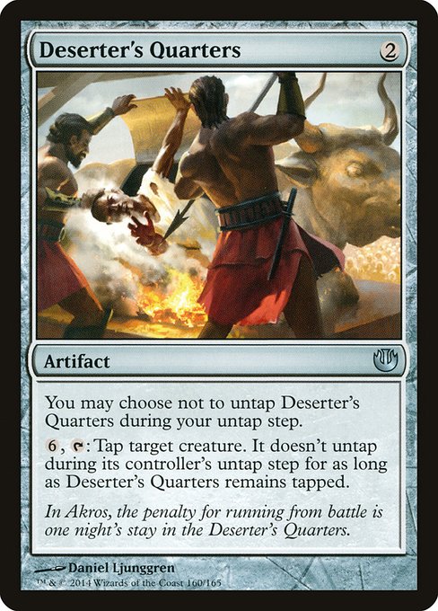 Deserter's Quarters highlighted card art