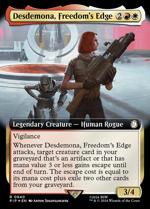 Desdemona, Freedom's Edge from Fallout