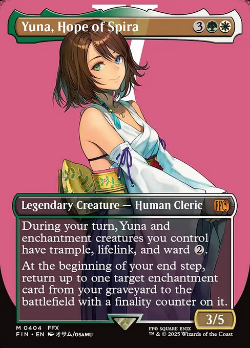 Yuna, Hope of Spira from Final Fantasy