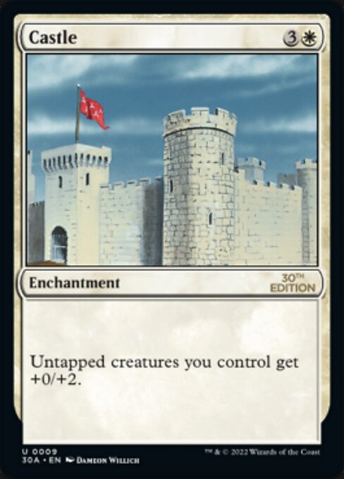 Castle highlighted card art
