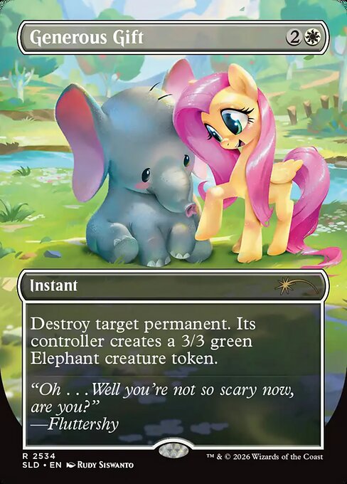 Generous Gift highlighted card art