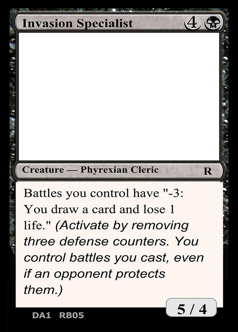 Invasion Specialist highlighted card art