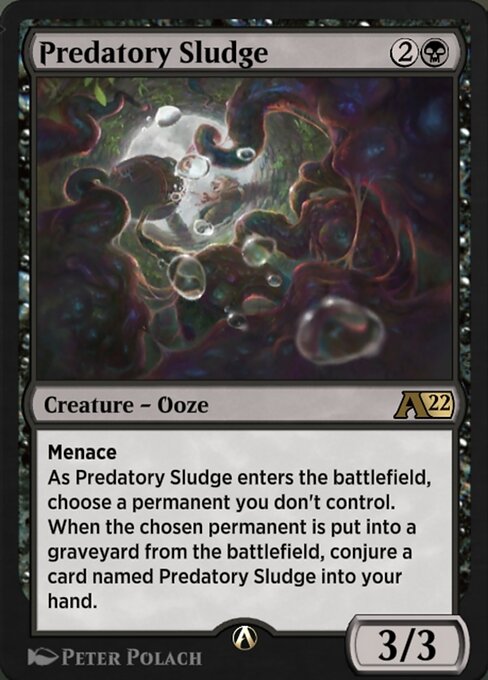 Predatory Sludge highlighted card art