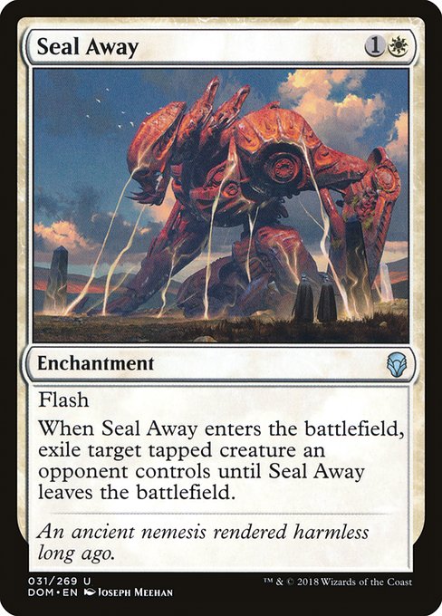 Seal Away highlighted card art