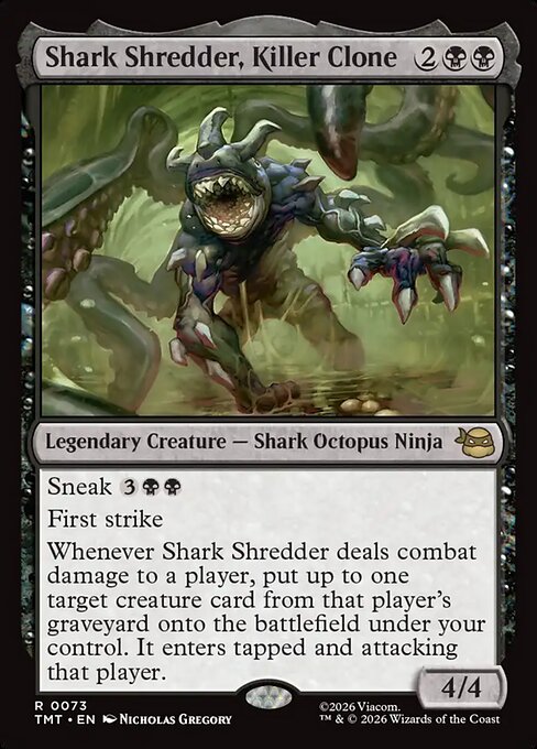 Shark Shredder, Killer Clone from Teenage Mutant Ninja Turtles