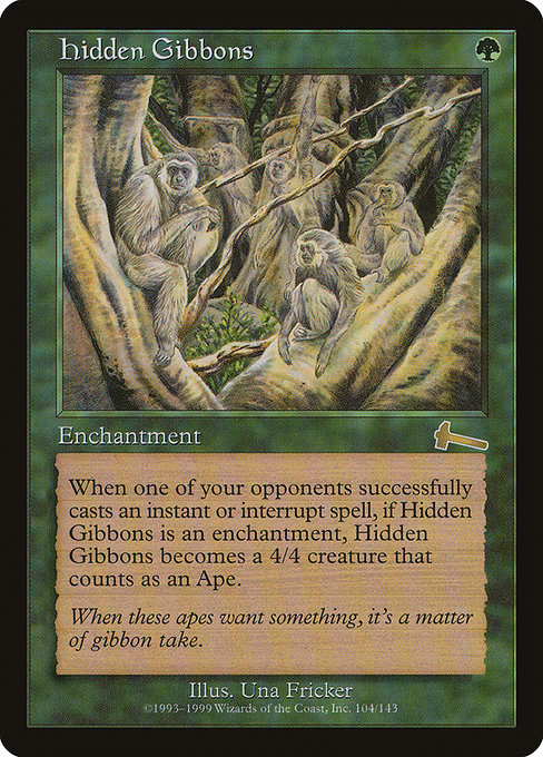 Hidden Gibbons highlighted card art