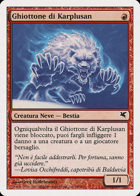 Karplusan Wolverine from Salvat 2005