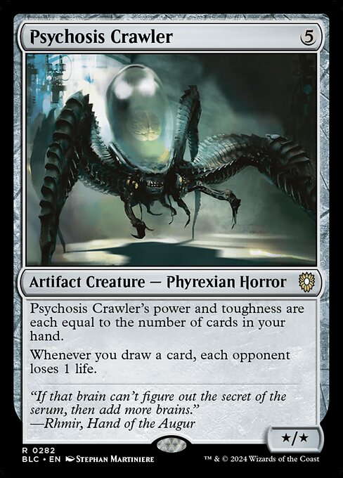 Psychosis Crawler highlighted card art