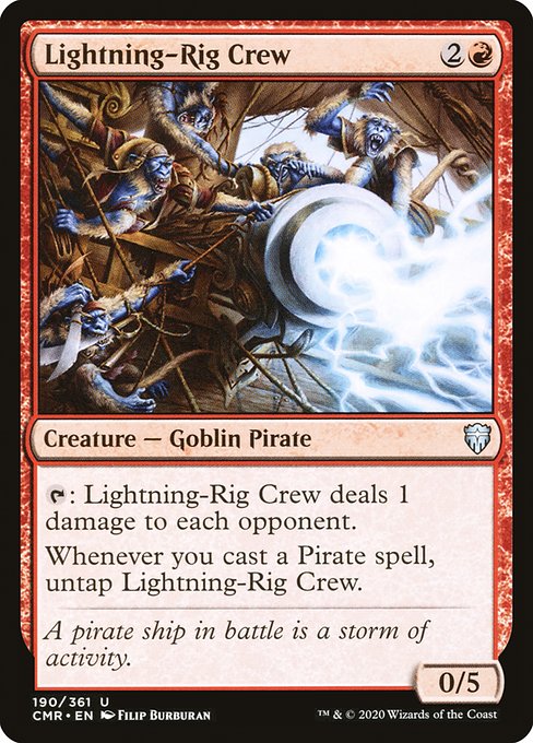 Lightning-Rig Crew highlighted card art