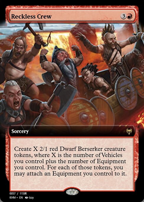 Reckless Crew highlighted card art