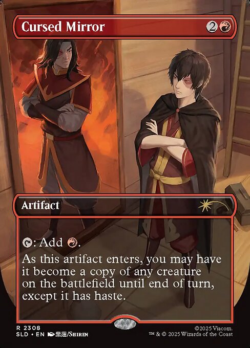 Cursed Mirror from Secret Lair Drop