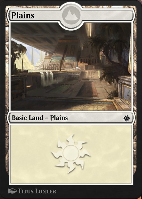 Plains from Amonkhet Remastered