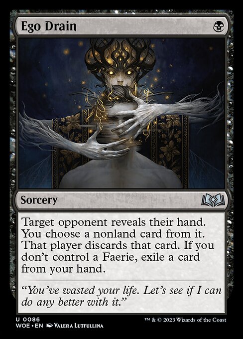 Ego Drain highlighted card art