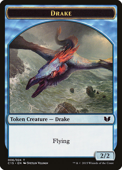 Drake from Commander 2015 Tokens