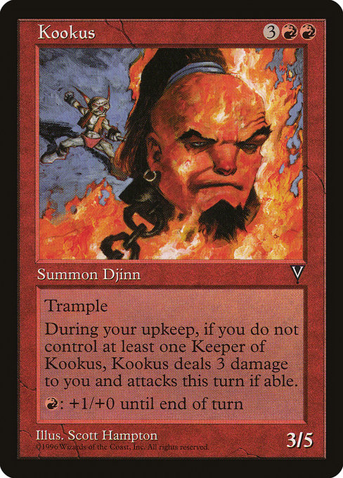 Kookus highlighted card art