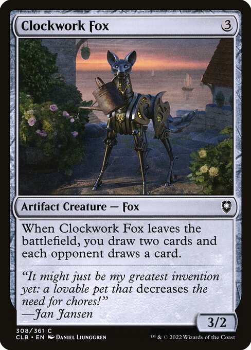 Clockwork Fox highlighted card art